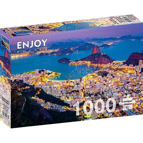 Puzzle Enjoy Rio de Janeiro Brasil de 1000 Peças