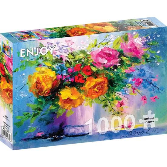 Puzzle Enjoy Rosas de 1000 Peças