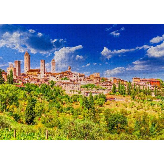 Puzzle Enjoy San Gimignano, Itália de 1000 peças