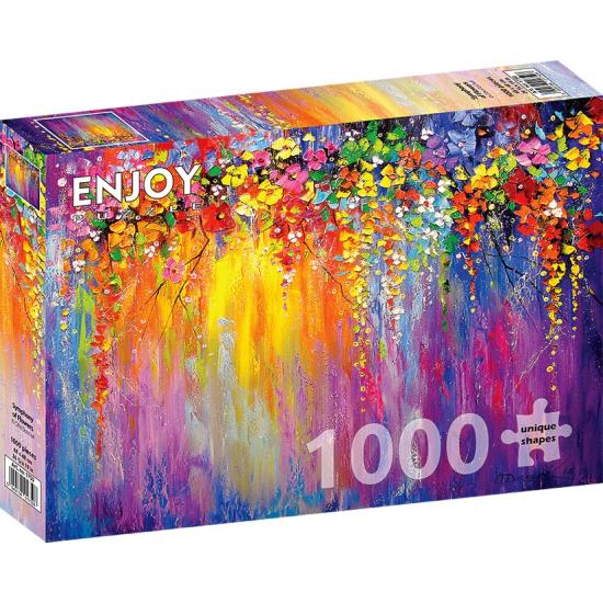 Puzzle Enjoy Sinfonía de Flores de 1000 Peças