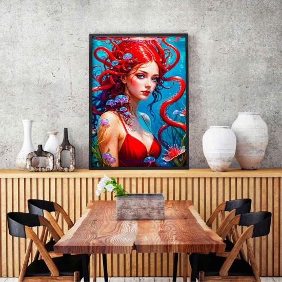 Puzzle Enjoy Sereia Ruiva de 1000 peças Puzzle Enjoy Sereia Ruiva de 1000 peças