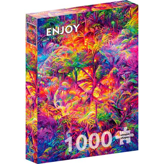 Puzzle Enjoy Tapeçaria Da Selva de 1000 peças