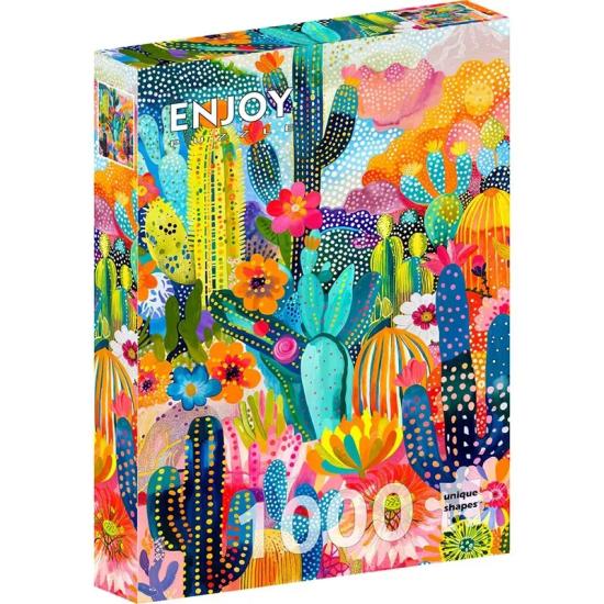 Puzzle Enjoy Terra Dos Cactos de 1000 peças