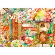 Puzzle Enjoy Terra dos Livros de Histórias de 1000 Peças