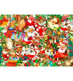 Puzzle Enjoy Um Natal Vintage de 1000 Peças