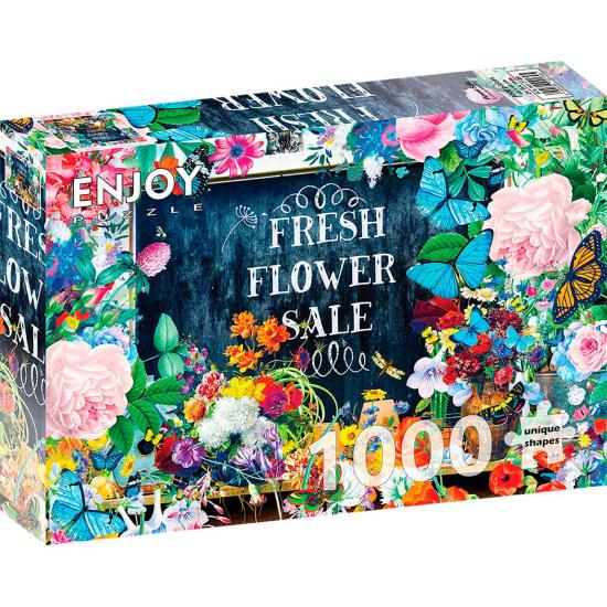 Puzzle Enjoy Venda De Flores de 1000 peças