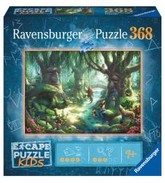 Puzzle Escape Kids Ravensburger Floresta Mágica de 368 Peças