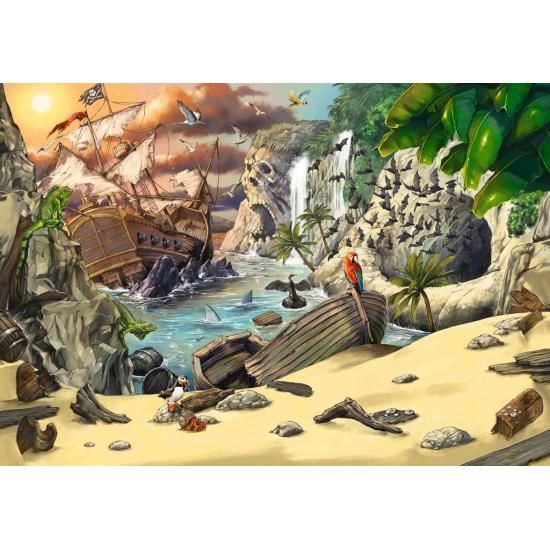 Puzzle Escape Kids Ravensburger Pirates de 368 peças