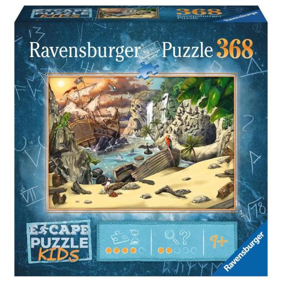 Puzzle Escape Kids Ravensburger Pirates de 368 peças