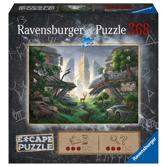 Puzzle de fuga Ravensburger Cidade desolada 368 peças