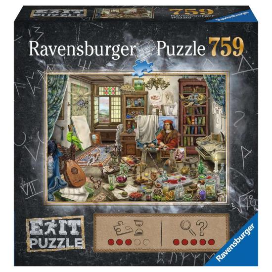 Ravensburger The Artist's Studio Escape Puzzle 759 peças