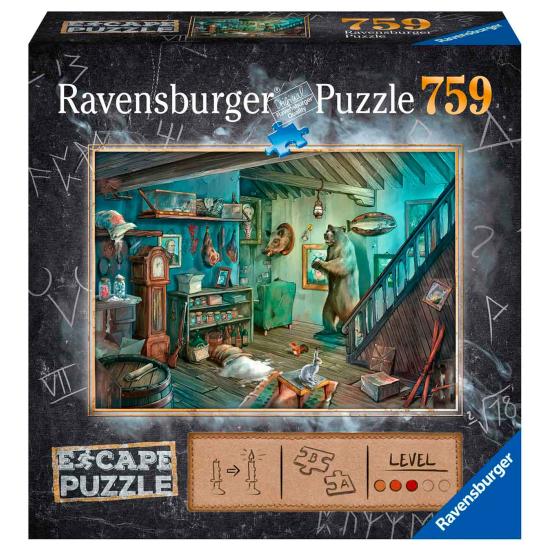 Puzzle Escape Ravensburger na Câmara dos Horrores 759 P