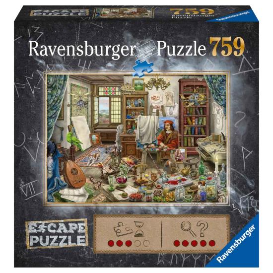Puzzle Ravensburger Escape Estúdio do Artista de 759 peça
