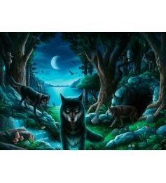 Puzzle de fuga Ravensburger The Wolf Pack 759 peças