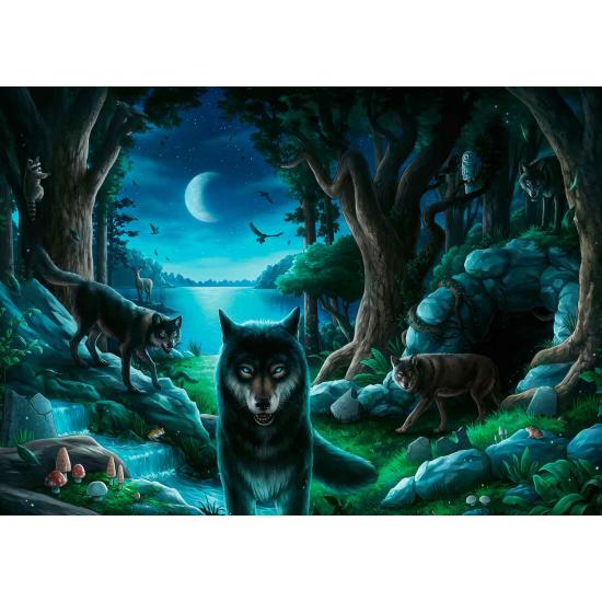Puzzle de fuga Ravensburger The Wolf Pack 759 peças