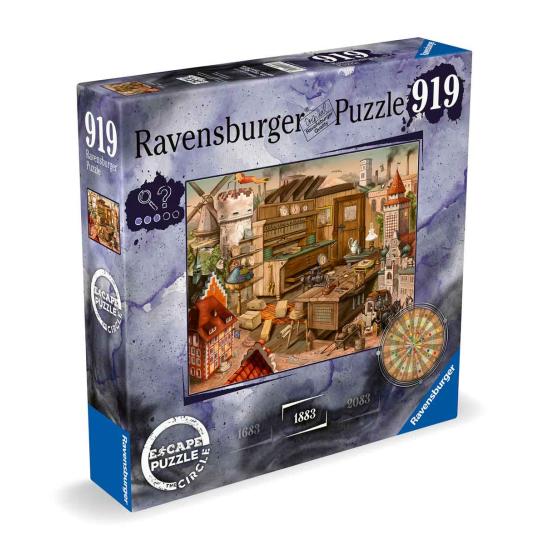 Puzzle Escape Ravensburger The Circle Ano 1883 de 919 peças