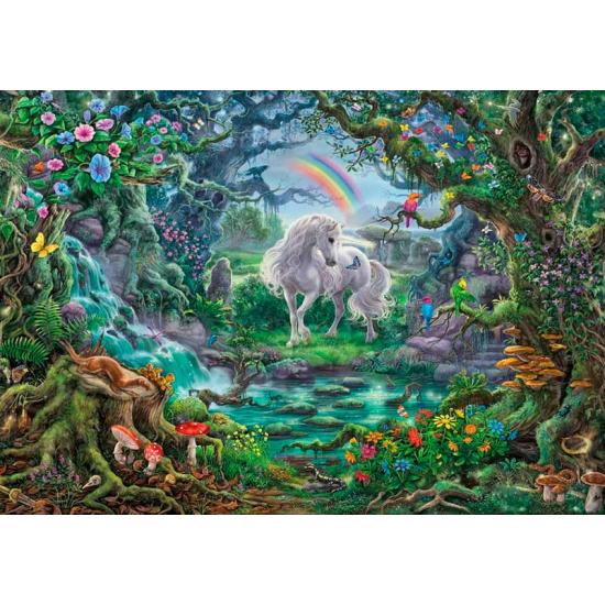 Puzzle de fuga de unicórnio Ravensburger 759 peças Puzzle de fuga de unicórnio Ravensburger 759 peças
