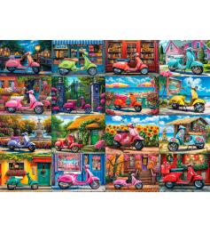Puzzle Eurographics 16 Scooters de 1000 Peças