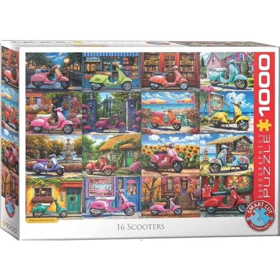 Puzzle Eurographics 16 Scooters de 1000 Peças