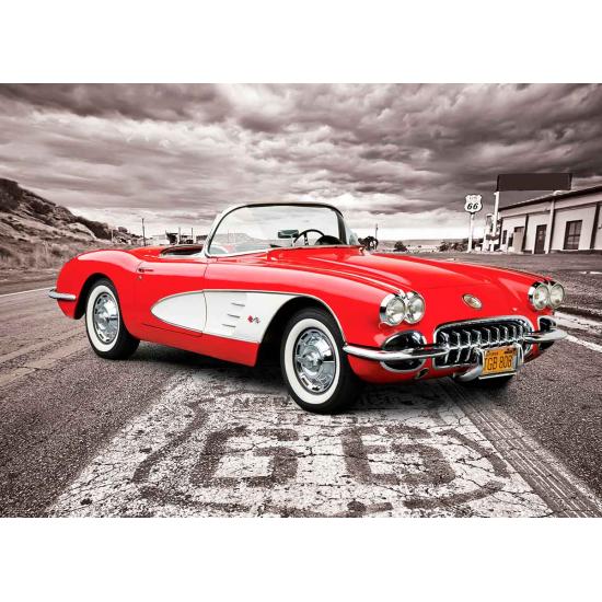 Puzzle Eurographics 1959 Corvette Route 66 1000 peças