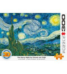 Puzzle Eurographics 3D Lenticular A Noite Estrelada de 300 XXL P