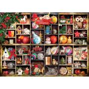 Enfeites de Natal Puzzle Eurographics 1000 Peças