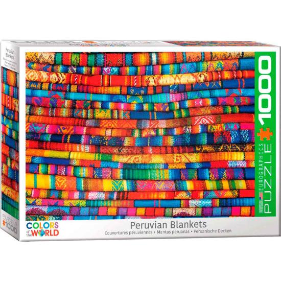 Tapetes Peruanos Puzzle Eurographics 1000 Peças