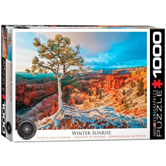 Puzzle de 1000 peças Eurographics Winter Dawn Puzzle de 1000 peças Eurographics Winter Dawn