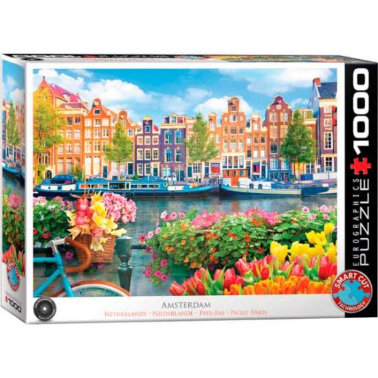 Puzzle Eurographics Amsterdão, Países Baixos de 1000 peças