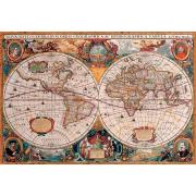 Puzzle Eurographics Mapa do Velho Mundo 2000 Peças