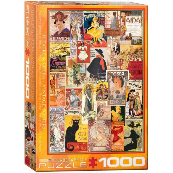 Puzzle Eurographics Antique Theatre e Opera Posters de 10