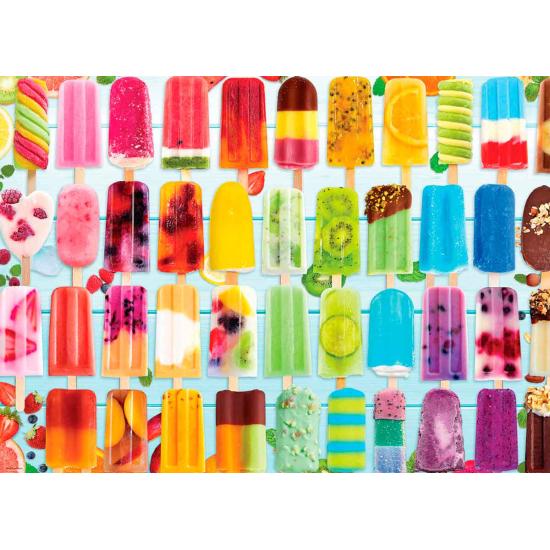 Puzzle de 1000 peças Eurographics Rainbow of Popsicles Puzzle de 1000 peças Eurographics Rainbow of Popsicles
