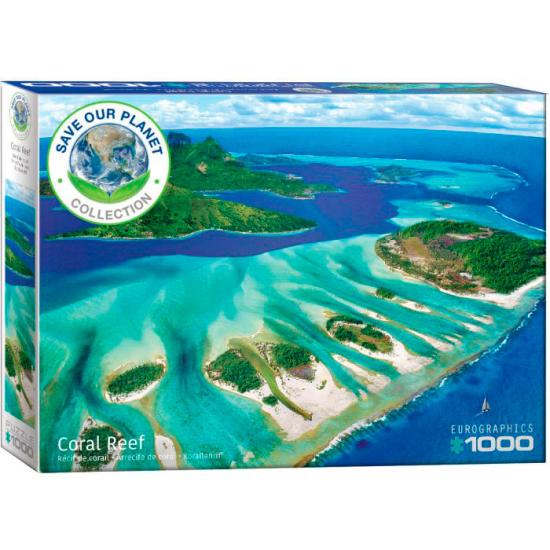 Puzzle Eurographics Coral Reef 1000 peças
