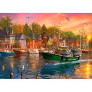 Puzzle Eurographics Sunset no Porto de 1000 Peças