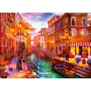Puzzle Eurographics Sunset em Veneza 1000 peças