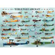 Puzzle de aviões da 1ª guerra mundial Eurographics 1000 p