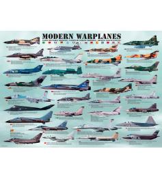 Puzzle Eurographics Modern Warplanes 1000 Peças