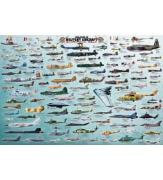 Puzzle Eurographics Aviões Militares 2000 Peças