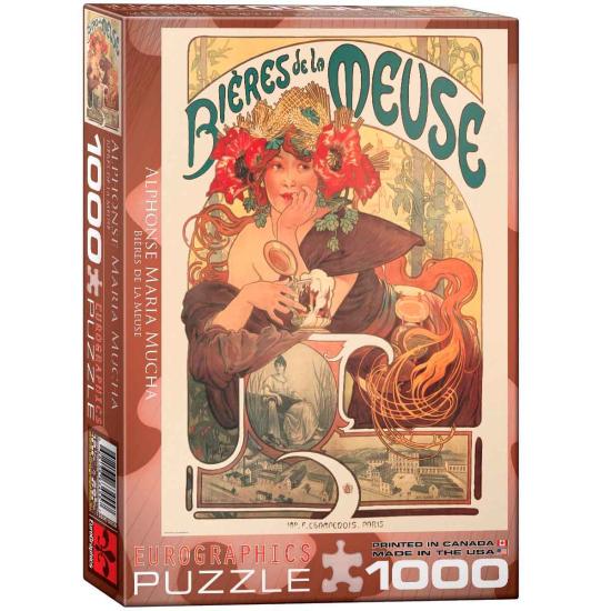 Puzzle Eurographics Bieres de la Meuse 1000 pcs