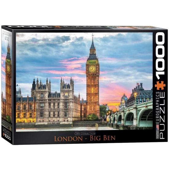Eurographics Big Ben, Londres Puzzle de 1000 peças
