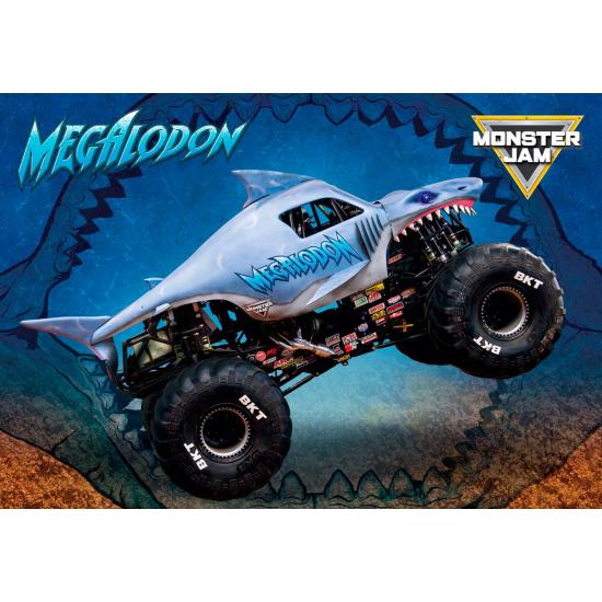 Puzzle Eurographics Lancheira Megalodon Monster Jam 100 Peças