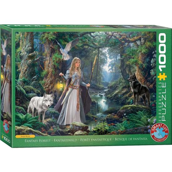 Puzzle Eurographics Floresta Fantástica 1000 Peças