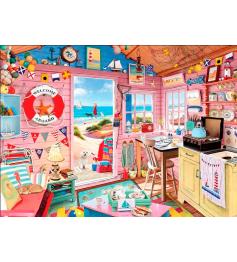 Puzzle Eurographics Cabana no Mar de 1000 Peças