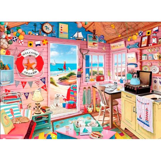 Puzzle Eurographics Cabana no Mar de 1000 Peças