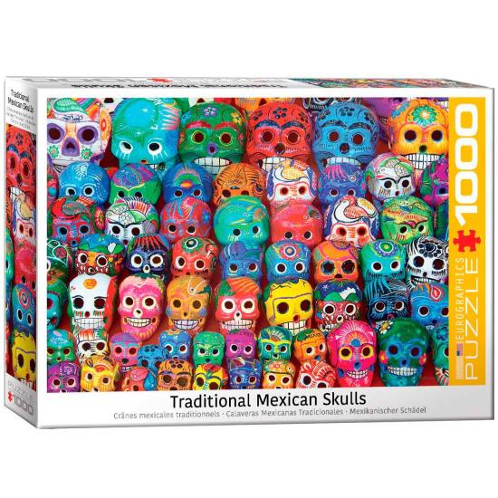 Puzzle Eurographics Caveiras Mexicanas Tradicionais, 1000