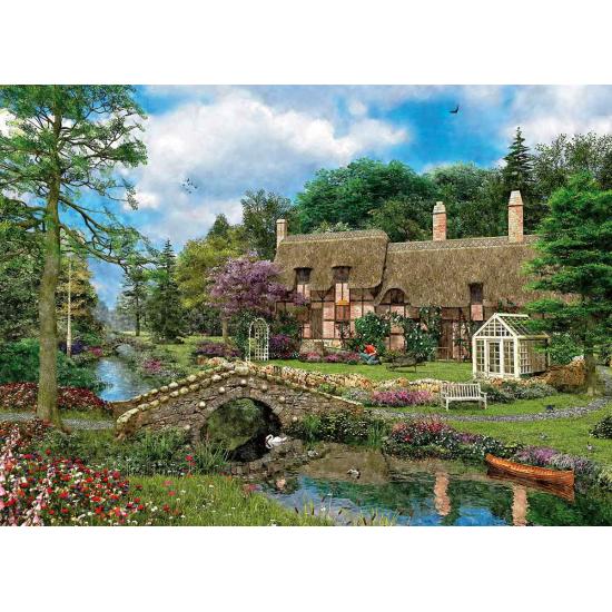 Puzzle Eurographics Caminho de Pedras para Cabine 1000 Pe