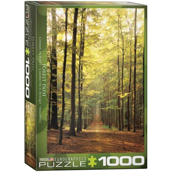 Caminho de Eurographics de Puzzle na floresta de 1000 peç