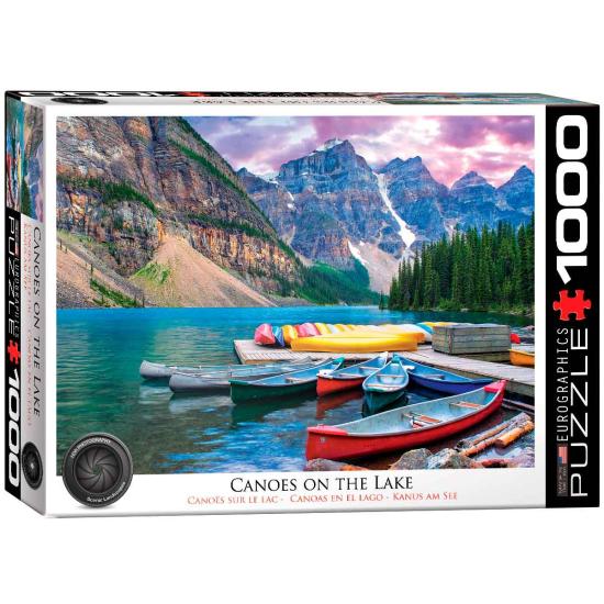 Puzzle Eurographics Canoes on the Lake 1000 peças