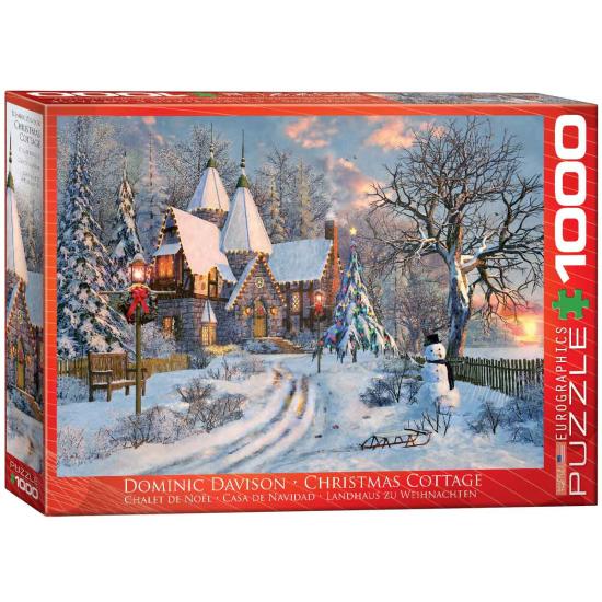 Puzzle Eurographics Country House no Natal de 1000 peças