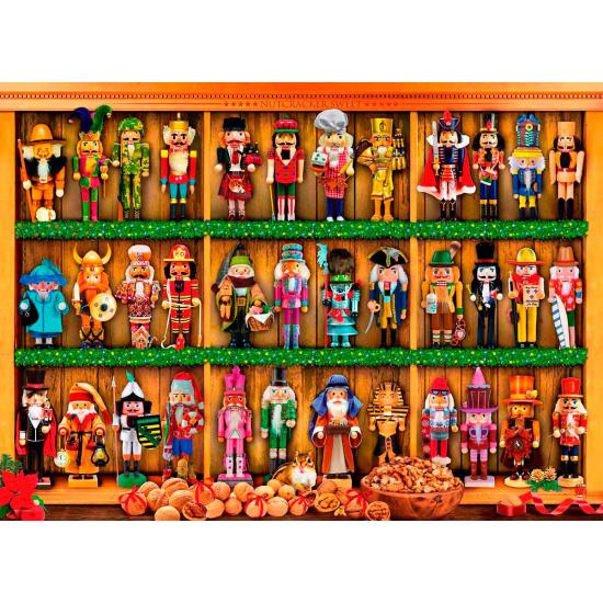 Quebra-nozes de Natal Eurographics 1000 peças Quebra-nozes de Natal Eurographics 1000 peças